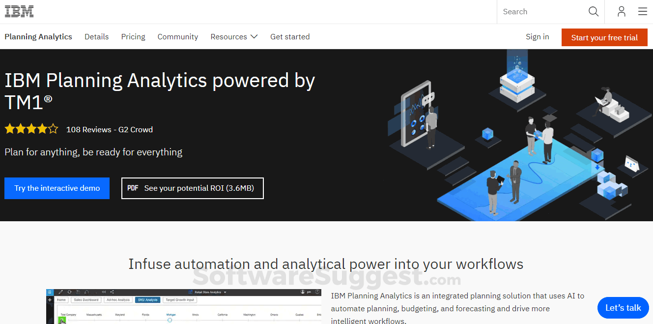 IBM Planning Analytics Screenshot1